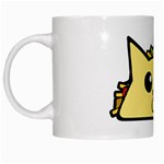 Taco Cat White Coffee Mug Left