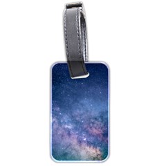 Galaxy Nebula Astro Stars Space Luggage Tags (two Sides) by paulaoliveiradesign