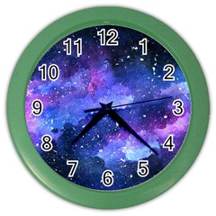 Galaxy Color Wall Clocks by Kathrinlegg