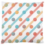 Simple Saturated Pattern Standard Flano Cushion Case (Two Sides) Front