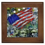 Usa United States Of America Images Independence Day Framed Tiles Front