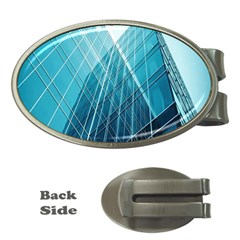 Glass Bulding Money Clips (oval)  by BangZart