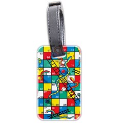 Snakes And Ladders Luggage Tags (two Sides) by BangZart