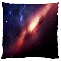 Digital Space Universe Large Flano Cushion Case (two Sides) by BangZart