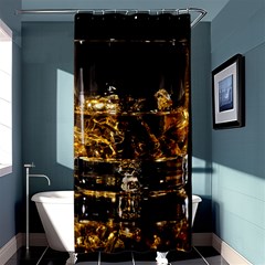 Drink Good Whiskey Shower Curtain 36  X 72  (stall)  by BangZart