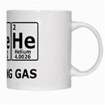 Laughing Gas White Coffee Mug Right