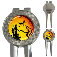 Halloween Night Terrors 3-in-1 Golf Divots by BangZart