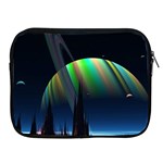 Planets In Space Stars Apple iPad 2/3/4 Zipper Cases Front