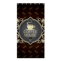 Coffee House Shower Curtain 36  X 72  (stall)  by BangZart