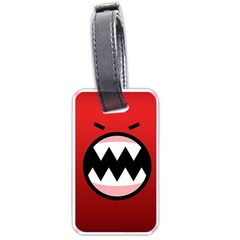 Funny Angry Luggage Tags (one Side)  by BangZart