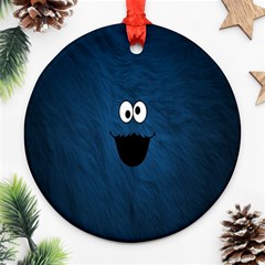 Funny Face Ornament (round) by BangZart