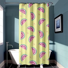 Watermelon Wallpapers  Creative Illustration And Patterns Shower Curtain 36  X 72  (stall)  by BangZart