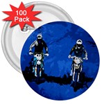 Motorsport  3  Buttons (100 pack)  Front