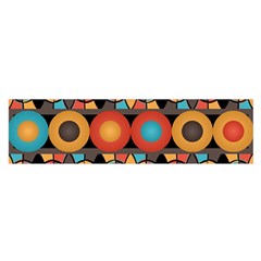 Colorful Geometric Composition Satin Scarf (oblong) by linceazul