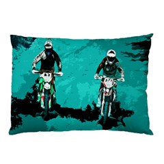 Motorsport  Pillow Case (two Sides) by Valentinaart