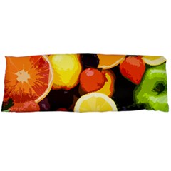 Fruits Pattern Body Pillow Case (dakimakura) by Valentinaart