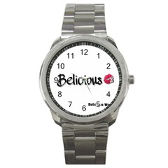 Belicious World Logo Sport Metal Watch by beliciousworld