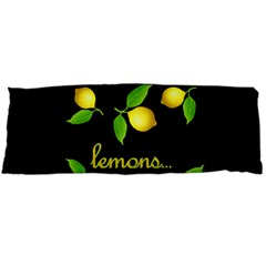 When Life Gives You Lemons Body Pillow Case (dakimakura) by Valentinaart