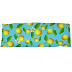 Lemon Pattern Body Pillow Case (dakimakura) by Valentinaart