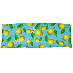 Lemon Pattern Body Pillow Case Dakimakura (two Sides) by Valentinaart