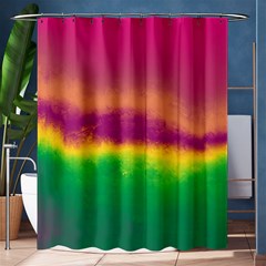 Ombre Shower Curtain 60  X 72  (medium)  by ValentinaDesign