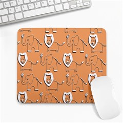 Lion Pattern Wallpaper Vector Large Mousepads by Nexatart