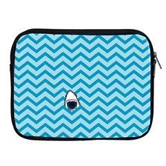 Chevron Shark Pattern Apple Ipad 2/3/4 Zipper Cases by emilyzragz