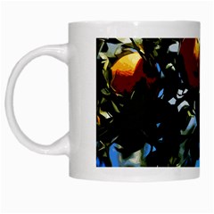 Orange Tree White Mugs by Valentinaart