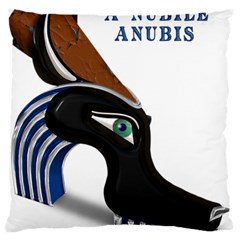 Anubis Sf App Large Flano Cushion Case (one Side) by AnarKissed