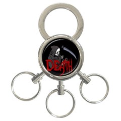 Death - Halloween 3-ring Key Chains by Valentinaart