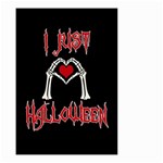 I just love Halloween Small Garden Flag (Two Sides) Front