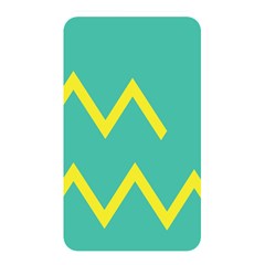 Waves Chevron Wave Green Yellow Sign Memory Card Reader by Mariart