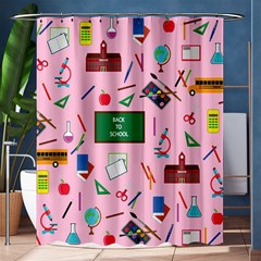 Back To School Shower Curtain 60  X 72  (medium)  by Valentinaart