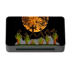 Halloween Zombie Hands Memory Card Reader With Cf by Valentinaart