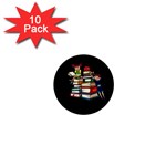 Back to school 1  Mini Buttons (10 pack)  Front