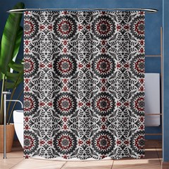 Oriental Pattern Shower Curtain 60  X 72  (medium)  by ValentinaDesign