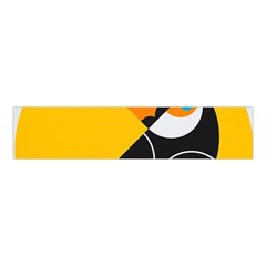 Cute Toucan Bird Cartoon Yellow Black Velvet Scrunchie by Mariart