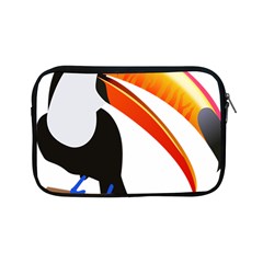 Cute Toucan Bird Cartoon Fly Apple Ipad Mini Zipper Cases by Mariart