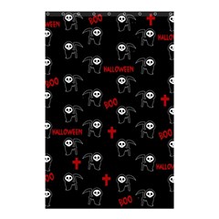 Death Pattern - Halloween Shower Curtain 48  X 72  (small)  by Valentinaart