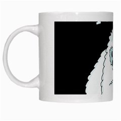 Yeti - I Saw A Man White Mugs by Valentinaart