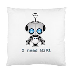 Cute Robot Standard Cushion Case (two Sides) by Valentinaart