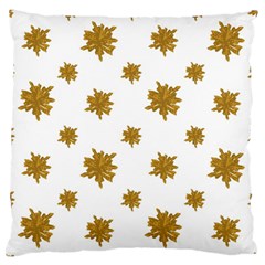 Graphic Nature Motif Pattern Large Flano Cushion Case (two Sides) by dflcprints