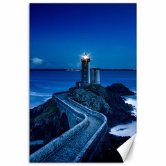 Plouzane France Lighthouse Landmark Canvas 24  X 36  by Nexatart