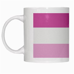 Lesbian Pride Flag White Mugs by Valentinaart