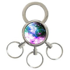 Space Colors 3-ring Key Chains by ValentinaDesign