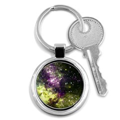 Space Colors Key Chains (round)  by ValentinaDesign