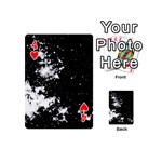 Space colors Playing Cards 54 (Mini)  Front - Heart4