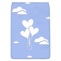 Clouds Sky Air Balloons Heart Blue Flap Covers (l)  by Nexatart