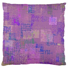 Abstract Art Large Flano Cushion Case (one Side) by ValentinaDesign