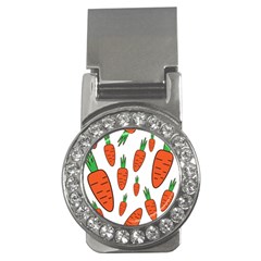 Fruit Vegetable Carrots Money Clips (cz)  by Mariart